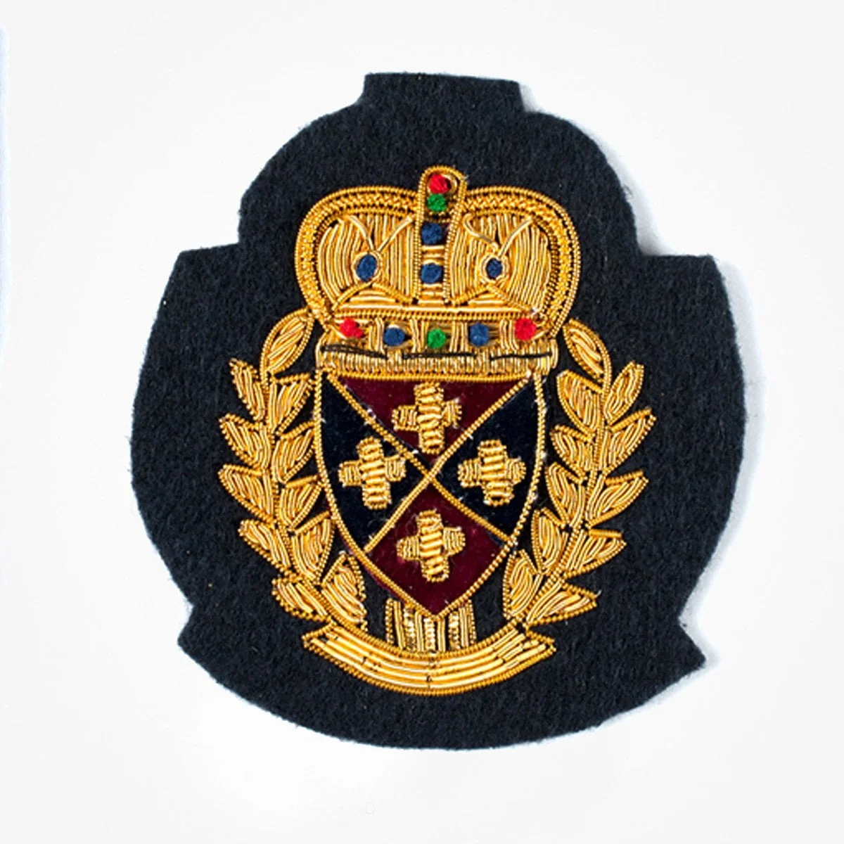 Blazer Badges | Custom Bullion Embroidered blazer badges